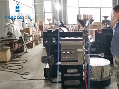 6 کیلوگرم قهوه سرخکن می تواند با رنگ بدن، لوگو و صفحه خنک کننده سفارشی شود