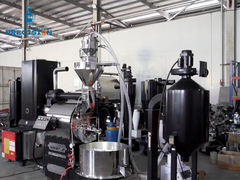 15 کیلوگرم قهوه بریزنده حرفه ای، مجهز به بارگذاری کاملا خودکار، دستگاه دفع دود و قهوه