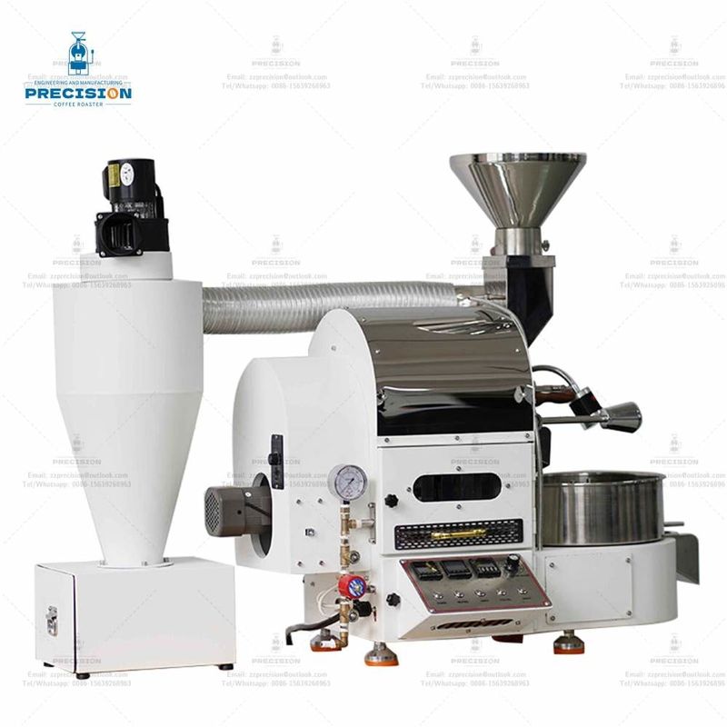 خانه صنعتی برق هوا گرم 1 کیلو توستاتورهای کافه قهوه دانه کباب ماشین کباب قهوه کباب