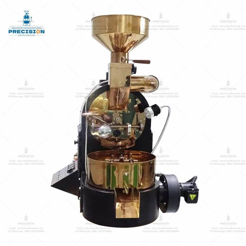 دستگاه تبرور قهوه کوچک برقی / گاز با ظرفیت حداکثر 1500 گرم در هر دسته