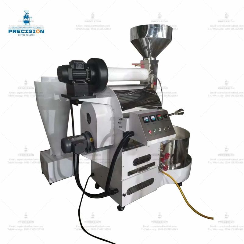 طومار الکتریکی قهوه روستر قهوه روستر از فولاد ضد زنگ با گواهینامه CE