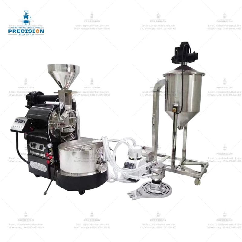 قیمت خوب ۲۰۲۴ ماشین سرخ کردن قهوه برق گاز جدید ۶ کیلو ۱۲ کیلو ۱۵ کیلو