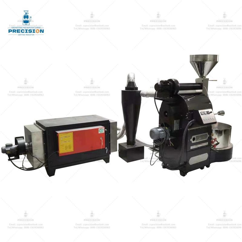 قیمت خوب ۲۰۲۴ ماشین سرخ کردن قهوه برق گاز جدید ۶ کیلو ۱۲ کیلو ۱۵ کیلو