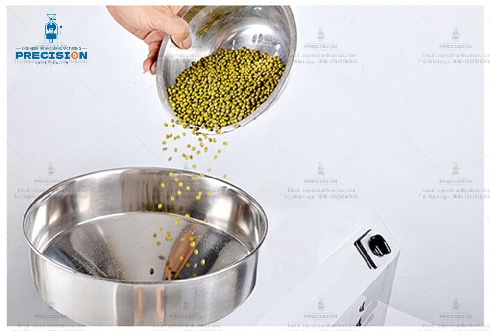 دستگاه کباب قهوه برق و آسیاب 30-50 کیلوگرم در ساعت ماشین کباب آجیل برای خانه