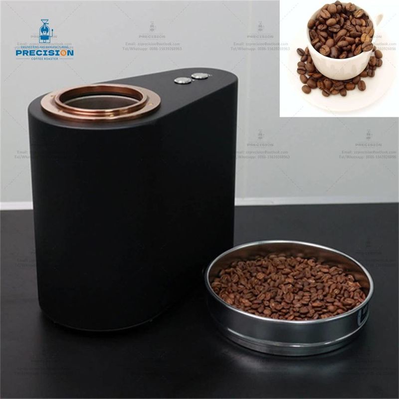 قاشق قهوه ای کوچک با ظرفیت 200 گرم قدرت آتش 1900 کیلوری و فنجان خنک کننده طلایی رز