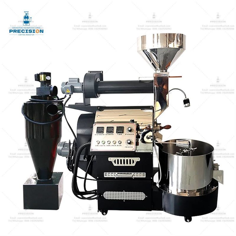 دستگاه سرخ کردن قهوه بالا / Hottop Roaster الکتریکی LPG NG گاز پروپان خودکار تجاری قهوه
