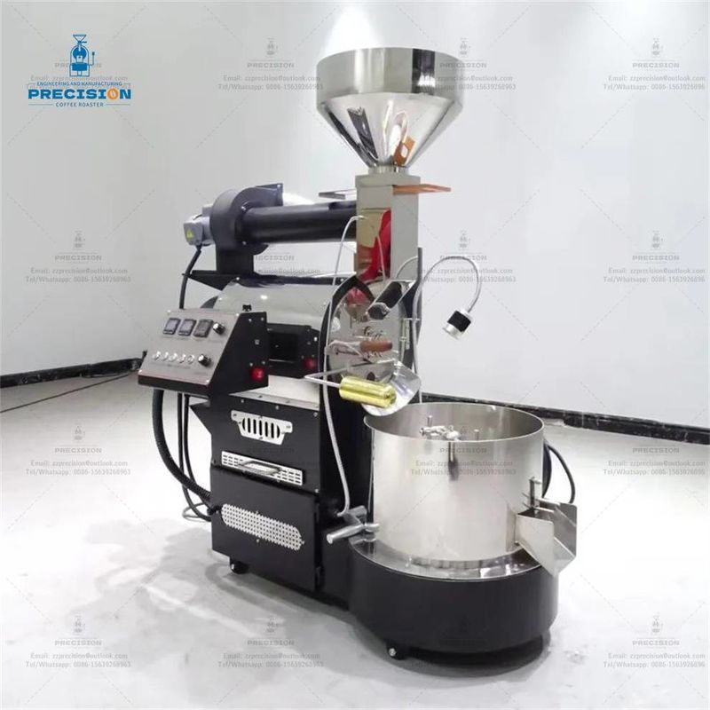 دستگاه قاشقی قهوه از فولاد ضد زنگ نوع گاز الکتریکی 5Kg 10Kg 15Kg دستگاه قاشقی قهوه