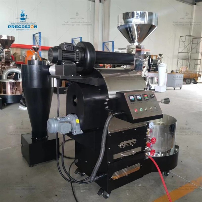 گاز الکتریکی دستی خانه صنعتی 6 کیلوگرم 5 کیلوگرم 3 کیلوگرم 2 کیلوگرم ماشین سرخ کردن نمونه های کوچک دانه قهوه