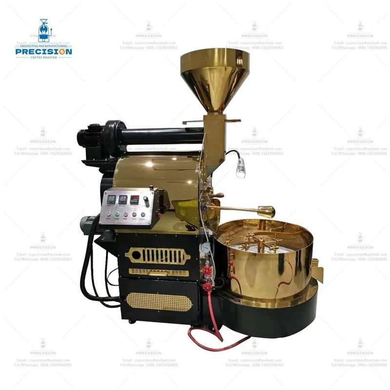 صنعتی تجاری 6 کیلوگرم 12 کیلوگرم 15 کیلوگرم گاز الکتریکی صنایع دستی قهوه دانه توستر دستگاه کباب قهوه کافه